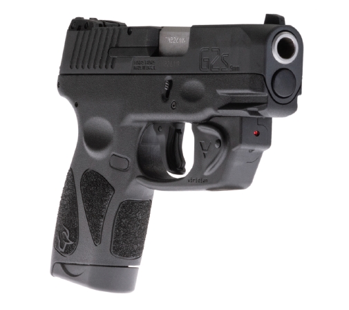 Taurus G2S 9Mm Bk/Bk 3.2″ 7+1 Red Lsr 1-G2S931Vl|Red Viridian Laser 1 G2S931Vl