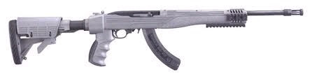 Ruger 10/22 I-TAC GREY/FOLD STK 25RD 11113 FOLDING 6-POS ATI STOCK 11113