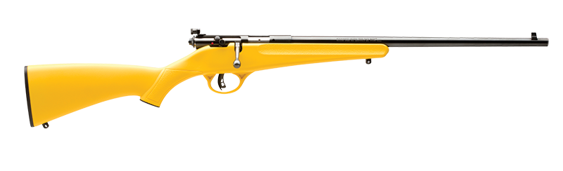 Savage Arms RASCAL 22LR SGL-SHT YTH YELLOW 13805|SINGLE SHOT ACCUTRIGGER 13805