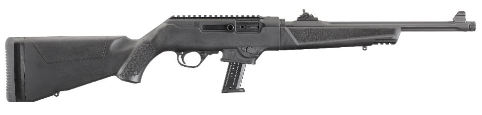 Ruger Pc Carbine 9Mm Bl/Syn 16″ 17+1 19100 | Threaded/Fluted Bbl 19100