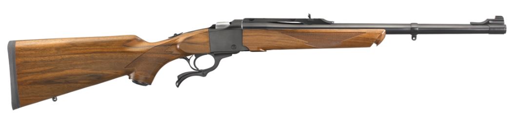 Ruger 1S Med Sport 450Mar Bl/Wd 20″ 21313 | American Walnut Stock 21313