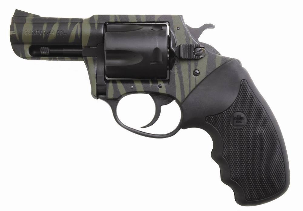 Charter Arms Tiger 44Spc Green/Black 2.5″ Green/Black Stripe 24420