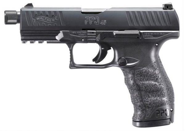 Carl Walther / Walther Arms Ppq M2 45Acp 12+1 4.9″ Blk Tb 2829231 | Threaded Bbl 2829231