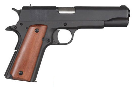 Rock Island Armory M1911-A1 GI 1911 9MM 5″ PARKERIZED/WOOD GRIP/FIXED SGT