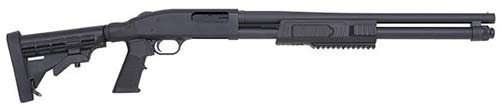 Mossberg Flex 590 Tact 12/20 Bl Adj Stk Tri-Rail Tactical Forend 51672