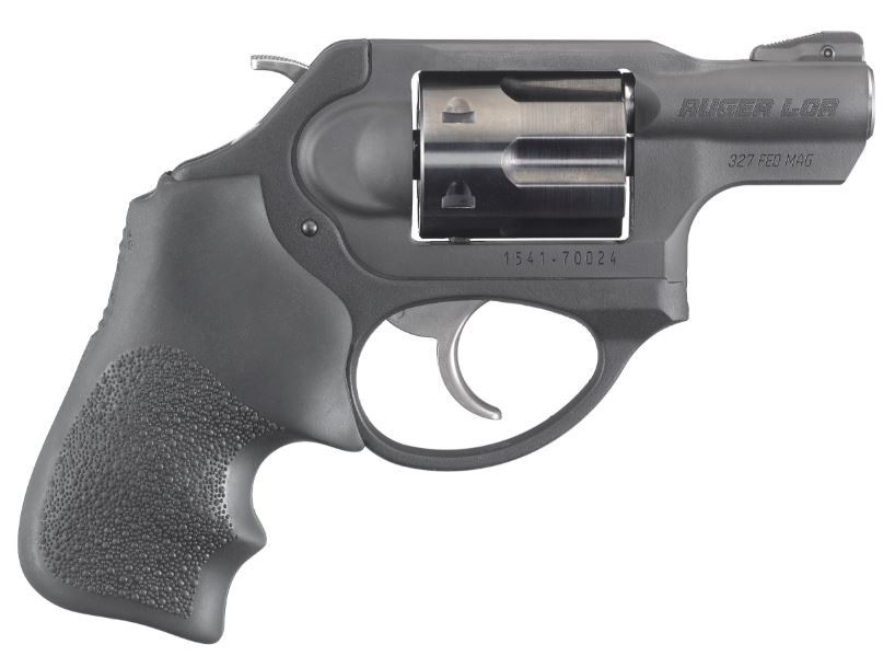 Ruger Lcrx 327Fed Mt/Hogue 1.87″ 6Rd 5462|Matte Black|Hogue Grips 5462