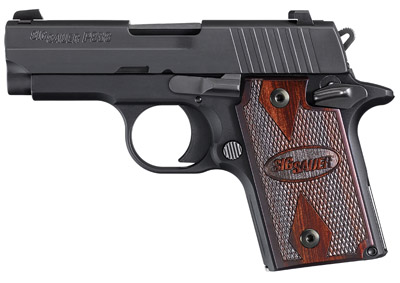 Sig Sauer P938 22Lr Nit Slite Rosewood # 938-22-Rg-Ambi 79404