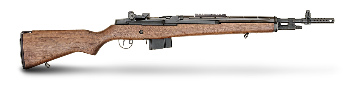 Springfield Armory M1A Scout Squad 18″ 308 Walnut Blue Barrel / Walnut Stock Aa9122