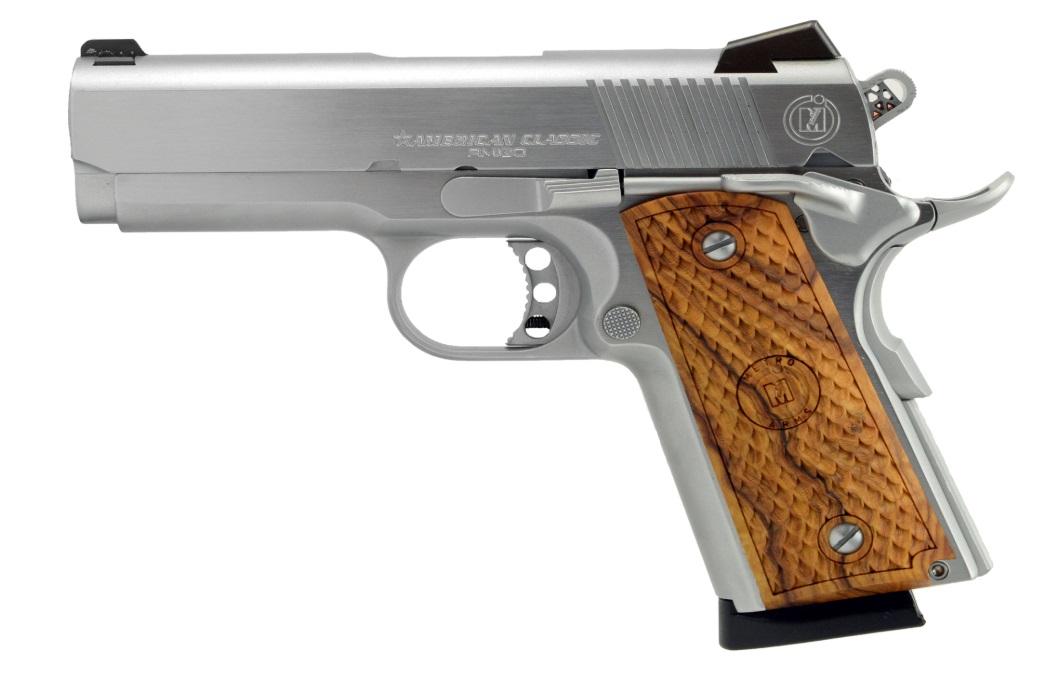 Metroarms/Rsa Enterprise Inc Amigo 1911 45Acp Hd Chrome 7+1 Officer’s Model 1911 Aca45C