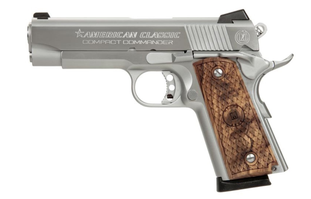 Metroarms/Rsa Enterprise Inc Commander 1911 45Acp Hd Chrome Hard Chrome Finish | 8+1 Acc45C