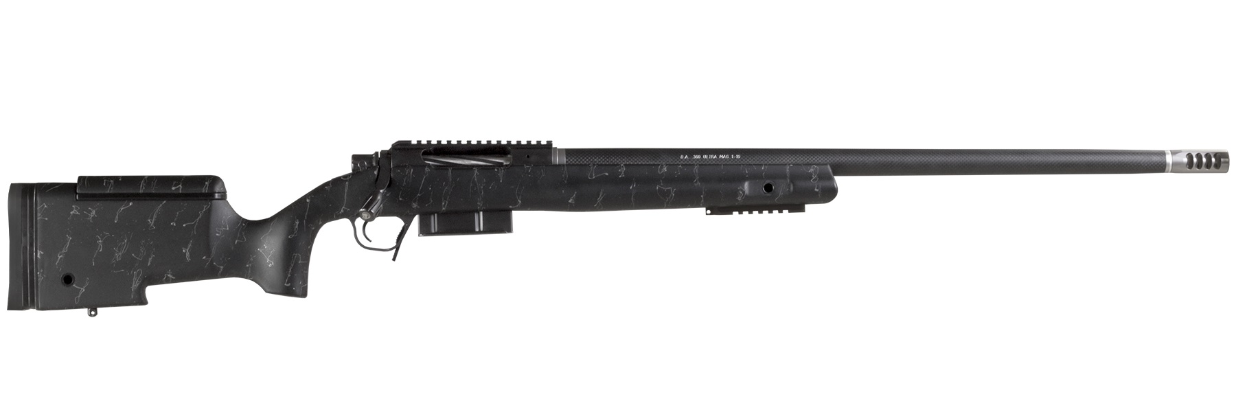 Christensen Arms Ba Tac 338Lap Blk/Gry 27″ Tb 801-04003-00 Batactical