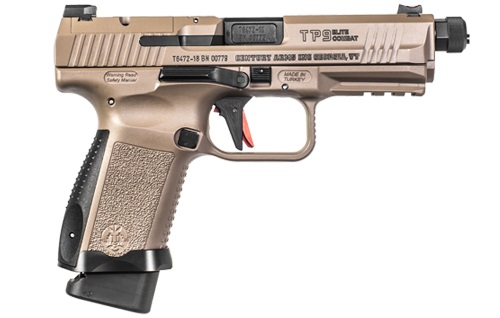 Canik Turkey/Century Arms Inc Canik Tp9Sf Elite Cmbt 9Mm Fde Full Accessory Pack Cbe