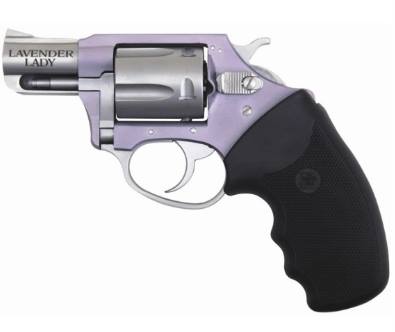 Charter Arms Lavender Lady 32Mag Ss/Lav 2″ Rubber Grips / 5-Shot Ch53240