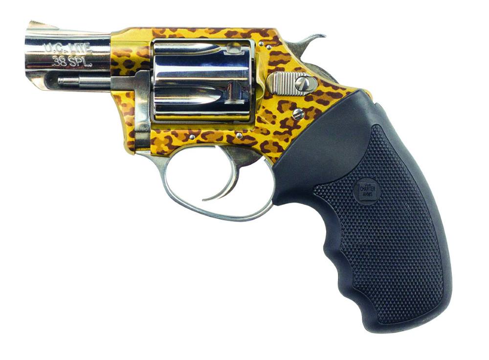 Charter Arms Leopard 38Spc 2″ 5Rd Leopard/High Polish Finish Ch53889