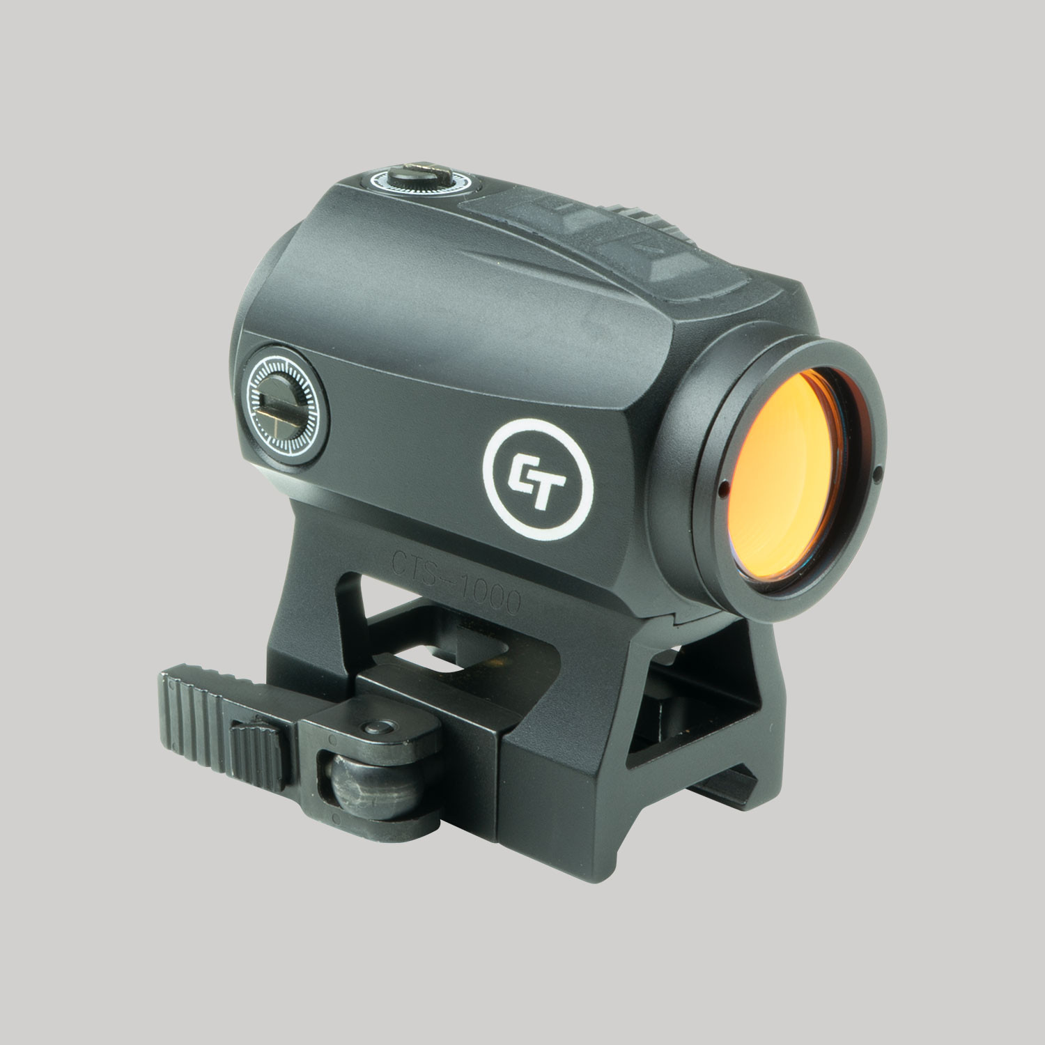 Crimson Trace Tactical Red Dot 2Moa Sight Quick Detatch Rail Mount Cts 1000