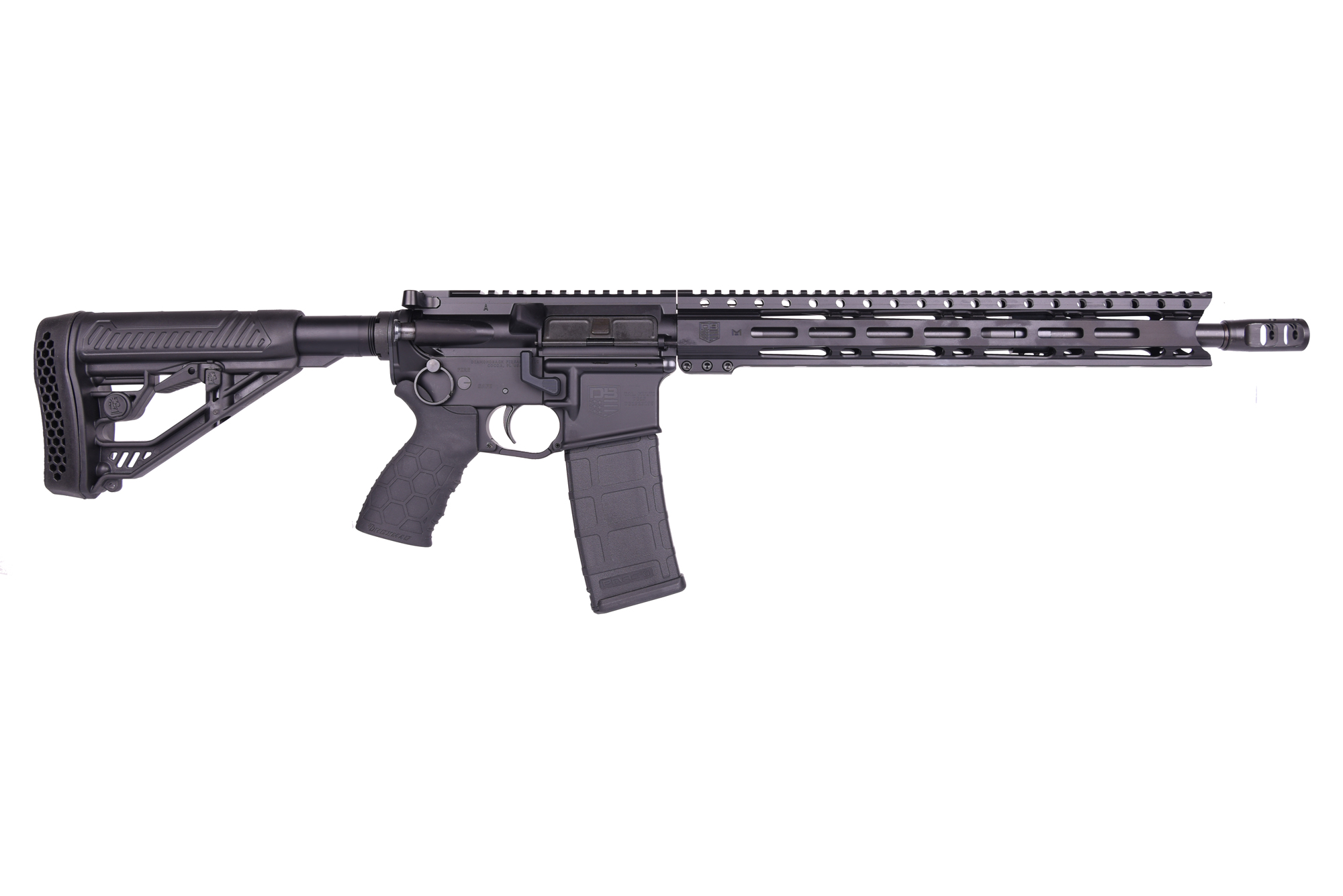 Diamondback Firearms DB15 5.56 BLACK 16″ M-LOK CA 15″ M-LOK RAIL