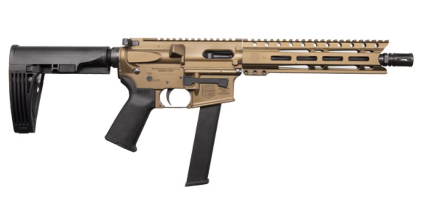 Diamondback Firearms Llc Db9R Pistol 9Mm Brnz 10″ 33+1 Burnt Bronze | Tailhook Brace Db9Rpmlbb10