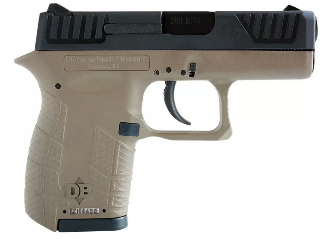 Diamondback Firearms Db380 380Acp Blk/Fde 2.8″ 6+1 Dbfde