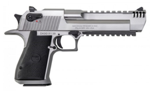 Magnum Research Desert Eagle 50Ae Ss 6″ Mzl Bk Bottom Rail|Integral Mzl Brake Deserteagle50Aesswmzlbrk