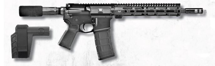 Fn Fn15 Pistol 300Blk 12″ Bk 30+1 Fn36323