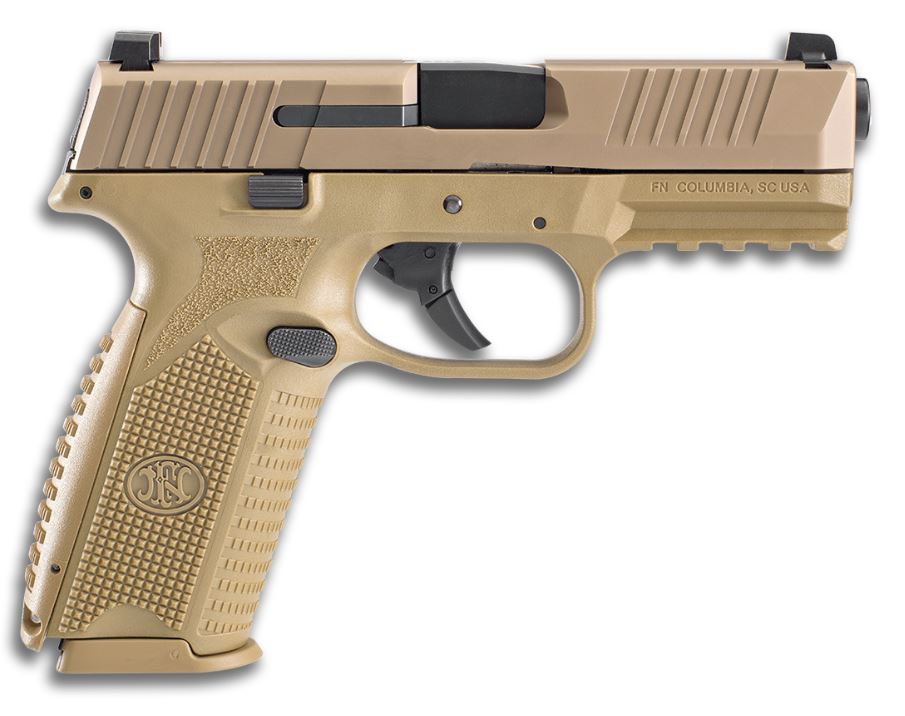 Fn Fn 509 9Mm Full Fde 4″ 10+1 Fs Striker Fired/No Manual Safety Fn66 100489