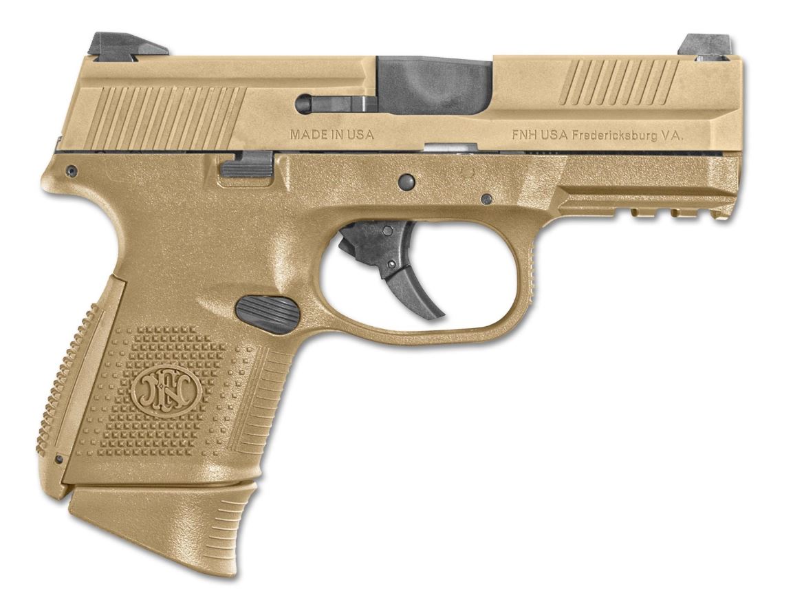 Fn Fns-9C 9Mm Full Fde 12+1 Fs # Striker Fired Fn67993