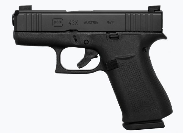 Glock G43X 9Mm Black 3.39″ 10+1 Gns Gl43X