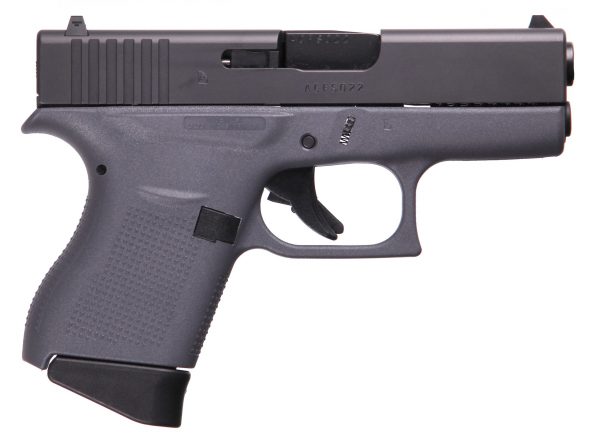 Glock G43 G3 Gray 9Mm 6+1 3.39″ Fs Two 6Rd Magazines Glui4350201Gf Scaled
