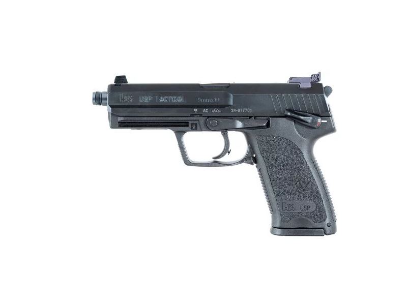 Heckler And Koch (Hk Usa) Usp9 Tctcl 9Mm 4.86″ 15+1 Ns 709001Tle-A5|Night Sgts|3 Mags Hk709001Tle A5