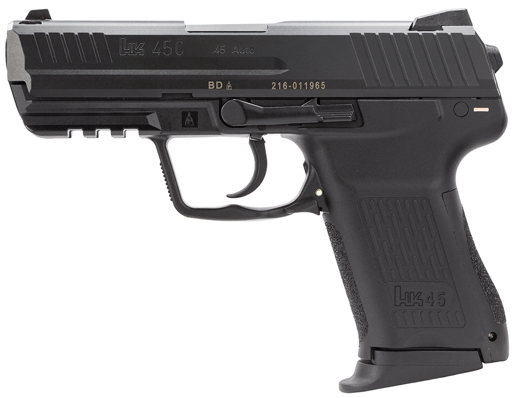 Heckler And Koch (Hk Usa) Hk45C V7 Lem Dao 45Acp 8+1 Ns 745037Le-A5 | 3 Magazines Hk745037 A5