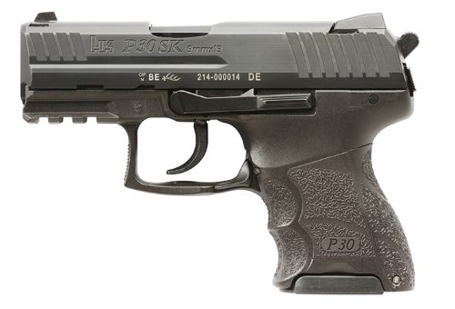 Heckler And Koch (Hk Usa) P30Sk V3 9Mm Da/Sa 3.3″ 10+1 730903K-A5 Hkp30Skv3