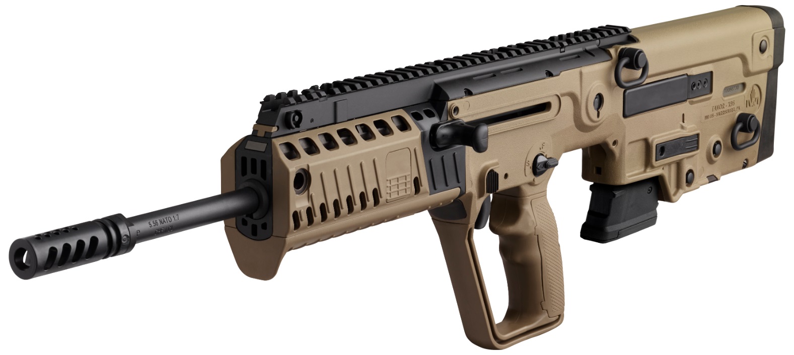 Iwi – Israel Weapon Industries Tavor X95 5.56 Fde Nj Comp 18″ Bbl | 10+1 | 30″ Oal Iwxfd18Rs