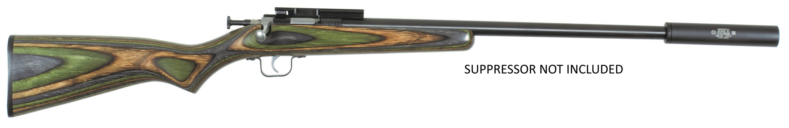 Keystone Sporting Arms Crickett 22Lr Bl/Camo Lam Tb Single-Shot | Threaded Barrel Ksa2122 Scaled