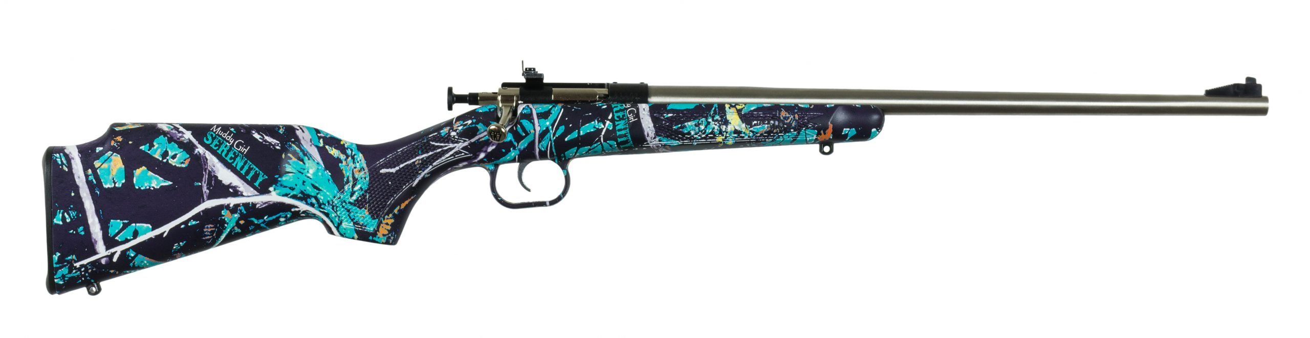 Keystone Sporting Arms CRICKETT 22LR MG SERENITY SS SINGLE-SHOT|MUDDYGIRL SERENITY