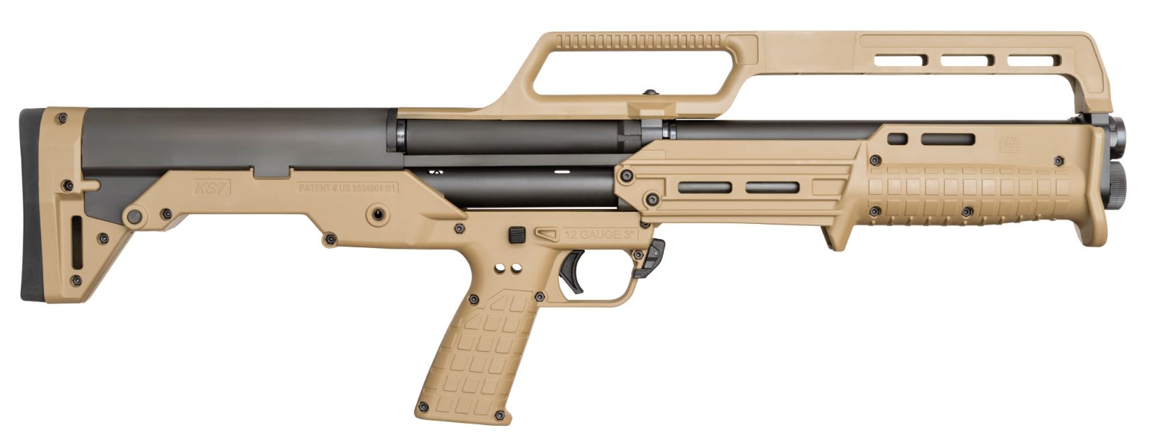 Keltec Ks7 12/18.5 6+1 Tan Tan Synthetic Stock Ktks7Tan