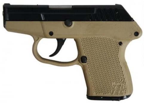 Keltec P-32 32Acp 7+1 Bl/Tan Blue Slide/Tan Frame Ktp32Btan