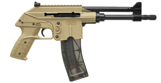 Kel-Tec Cnc Inc. Plr-22 22Lr Bl/Tan 10.1″ 26+1 Picatinny Rail Ktplr22Tan