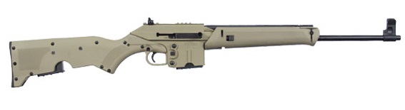 Keltec Su-16 223Rem Bl/Tan 18.4″ 10+1 Tan Synthetic Stock Ktsu16Atan