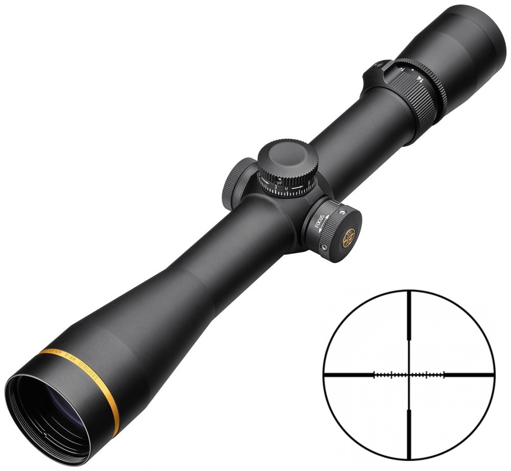 Leupold Vx-3I 4.5-14X40 30Mm Cds Wp Mt Wind-Plex Reticle|Matte Black Lp170702