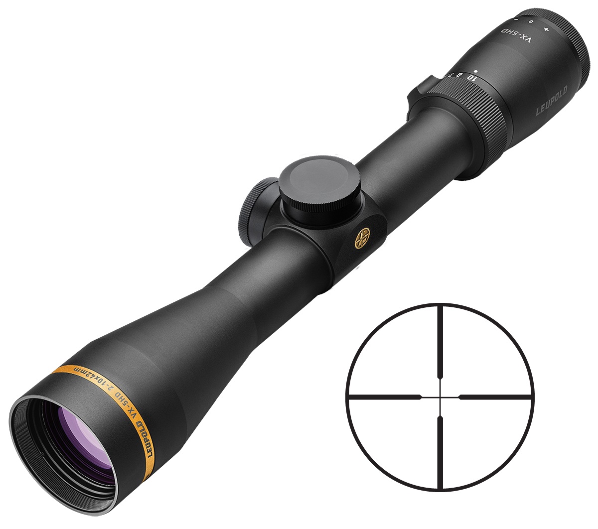 Leupold VX-5HD 2-10X42 30MM MT DUPLEX DUPLEX RETICLE LP171386