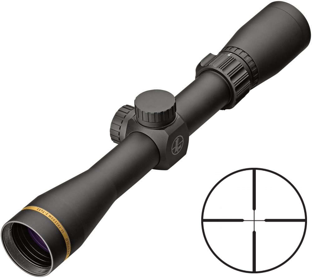 Leupold Freedom 2-7X33Mm Duplex Mt Duplex Reticle|Matte Black Lp174178