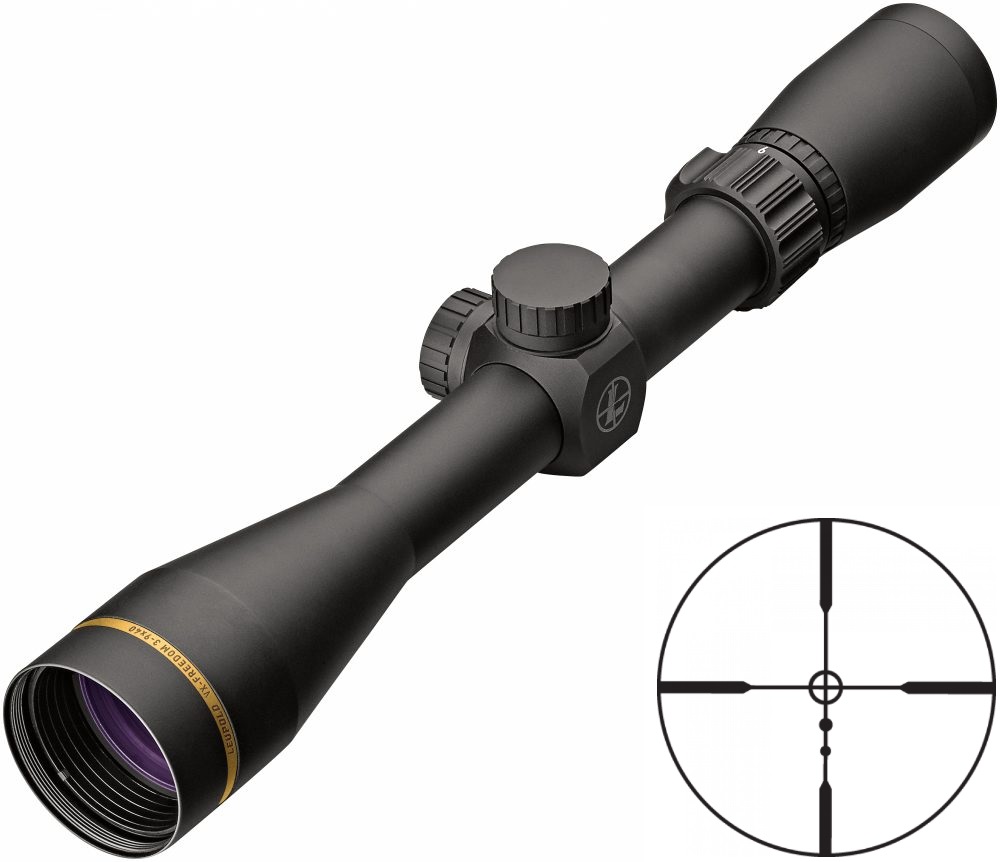 Leupold Freedom 3-9X40Mm Muzzleloader Sbr Reticle | Matte Black Lp174184