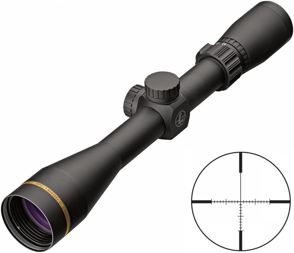 Leupold Freedom 4-12X40Mm Tri-Moa Mt Tri-Moa Reticle|Matte Black Lp174665