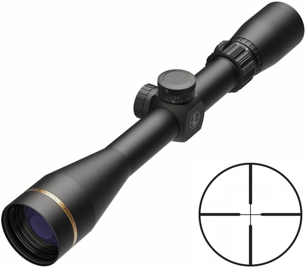 Leupold Freedom 350Leg 3-9X40Mm Duplex For 350 Legend | Matte Black Lp177910