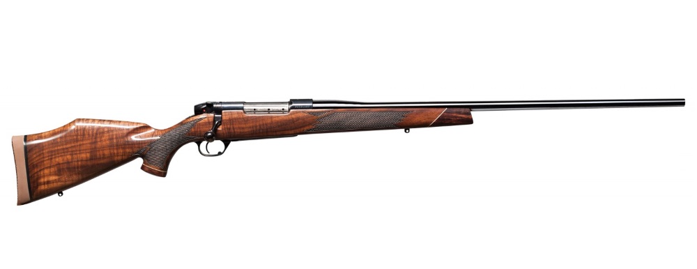 Weatherby Mark V Dlxe 6.5-300 Bl/Wd 26″ Aa Grade American Walnut Mark V Deluxe