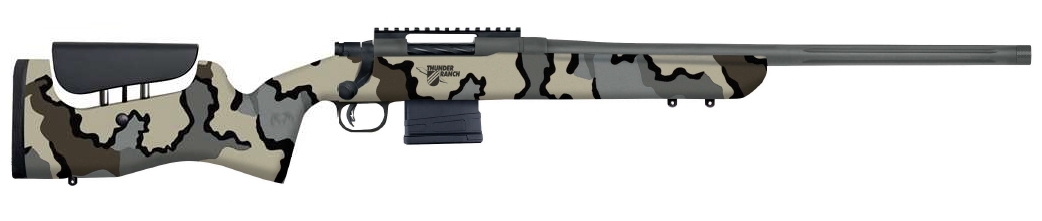 Mossberg Mvp Lr Thunder Ranch 5.56 20″ Bl/Kuiu Camo | 10+1 | Adj Comb Mb28040