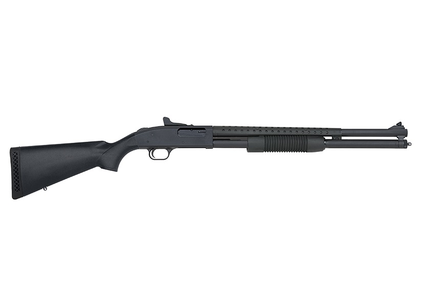 Mossberg 500 12/20 Bl/Sy Tact Heat Shld Mb50567