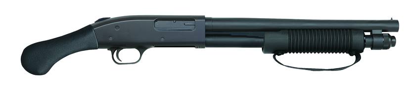 Mossberg 590 SHOCKWAVE 12/14 3″ BL/SYN 26.5″ OVERALL LENGTH | 6 SHOT