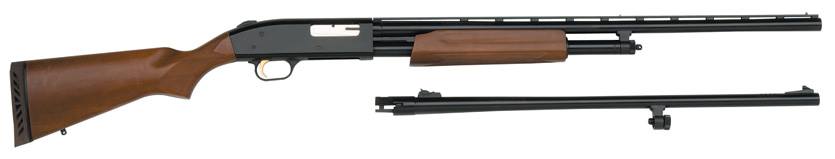 Mossberg 500 Combo 20Ga Bl/Wd 3″ 26″ Field/24″ Slugster Barrel Mb54282