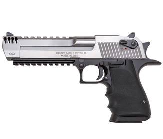 Magnum Research Inc. Desert Eagle 50Ae Mk Xix Ss/Bk Stainless Steel Slide Mrde50Asimb